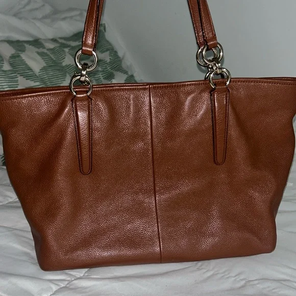 Authentic Leather Coach Purse - Picture 3 of 9